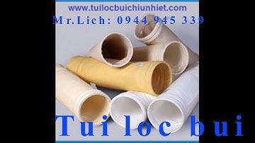 Túi lọc bụi Polyester chống tĩnh điện, Túi lọc bụi chống ẩm, Túi lọc bụi PE 500.