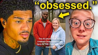 Crazy White Woman Stalked Married Black Man & His Wife On Tiktok