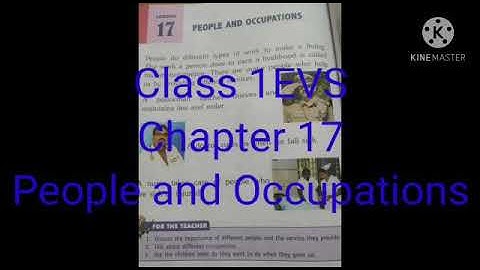 Class 1 EVS Chapter 17