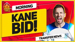 UNITED Back in for KANE! HOJLUND Transfer Latest! Man Utd Transfer News image