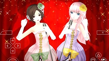 Project Diva Ivean Polkka Easy difficulty Perfect Rank PPSSPP