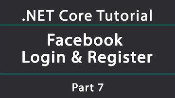 Adding Facebook Authentication in a .NET Core API (Login & Register)