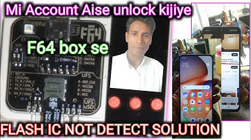 HOW TO REDMI 12 5G MI ACCOUNT LOCK REMOVE WITH FLASH 64 BOX | REDMI MI ACCOUNT UNLOCK PERMANENT F64