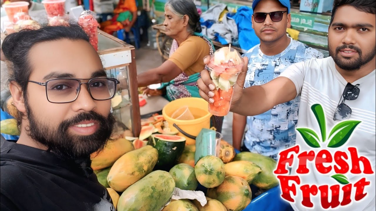Chennai में दादी ने खिलाया ताजे Fruit's | Saheb Goutam 