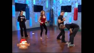 Women Self Defense with heels (31312)  Levantate  Telemundo