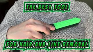 How To Remove Pet Hair From Clothes On The Go Travel Buddy Reusable Lint Roller