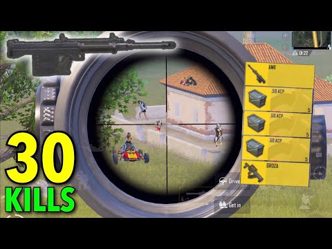 30 Kills😱I PLAYED with NEW SNIPER Lynx AMR🔥Solo Vs Squad | PUBG Mobile