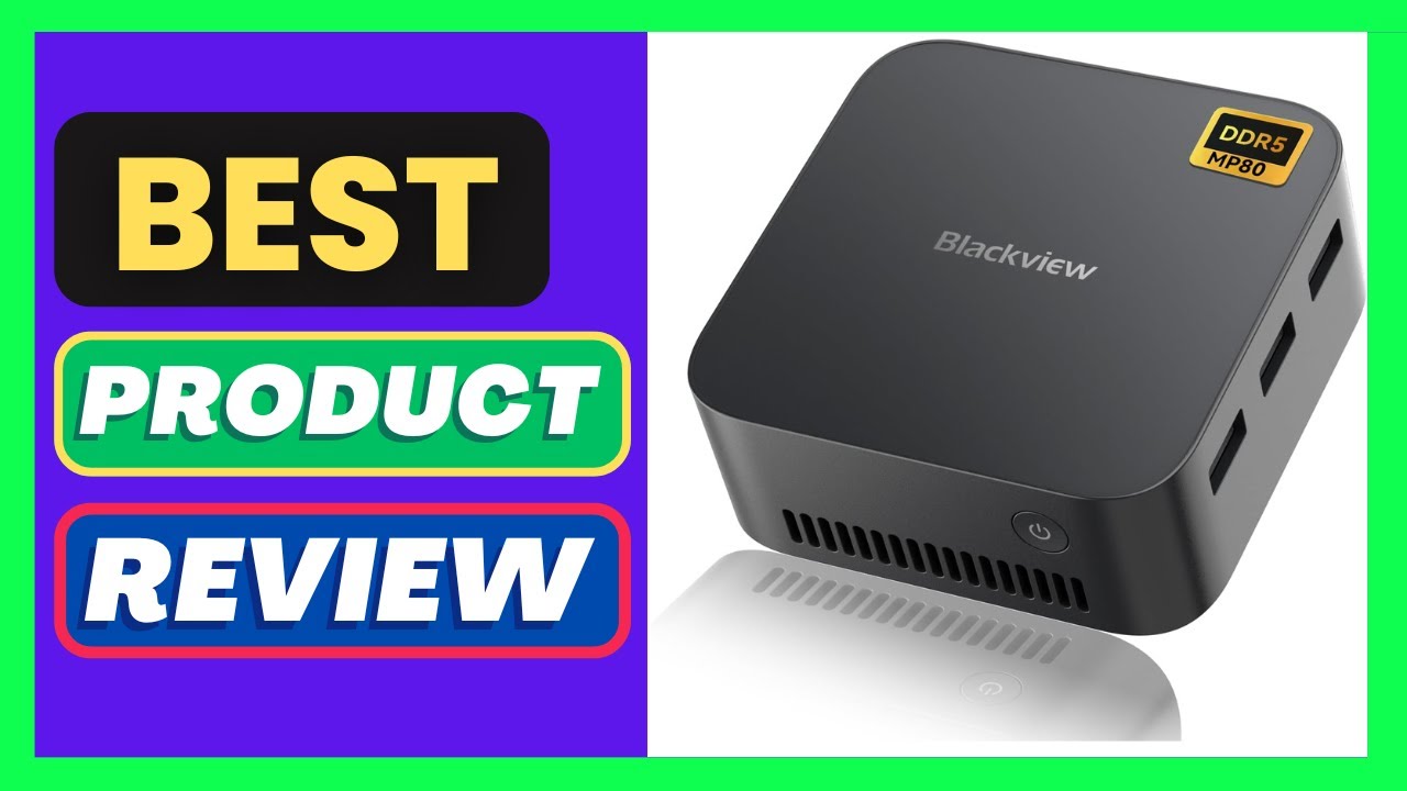 Blackview MP80 Mini PC Intel Alder Lake N95(up to 3.4GHz) Mini