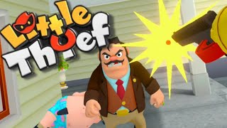 I stole the police man's gun and robbed them | Little Thief VR screenshot 4