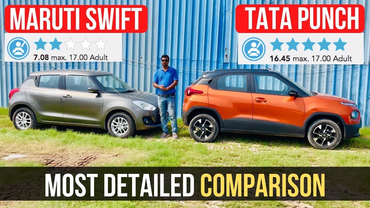Tata Punch Vs Maruti Suzuki Swift Exclusive Detailed Comparison YouTube Tata Punch Vs Maruti Suzuki Swift Exclusive Detailed Comparison YouTube