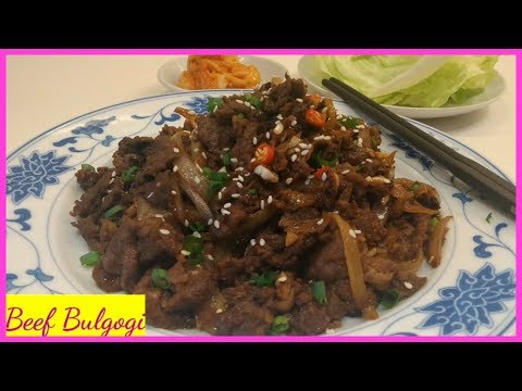 KOREAN BEEF BULGOGI RECIPE | How to Cook Easy Korean Bulgogi