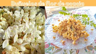 🌿 BUÑUELOS DE FLOR DE ACACIA | RATONES DE ACACIA 🌿 con Thermomix® #TM6 #TM5 #TM31 🔝