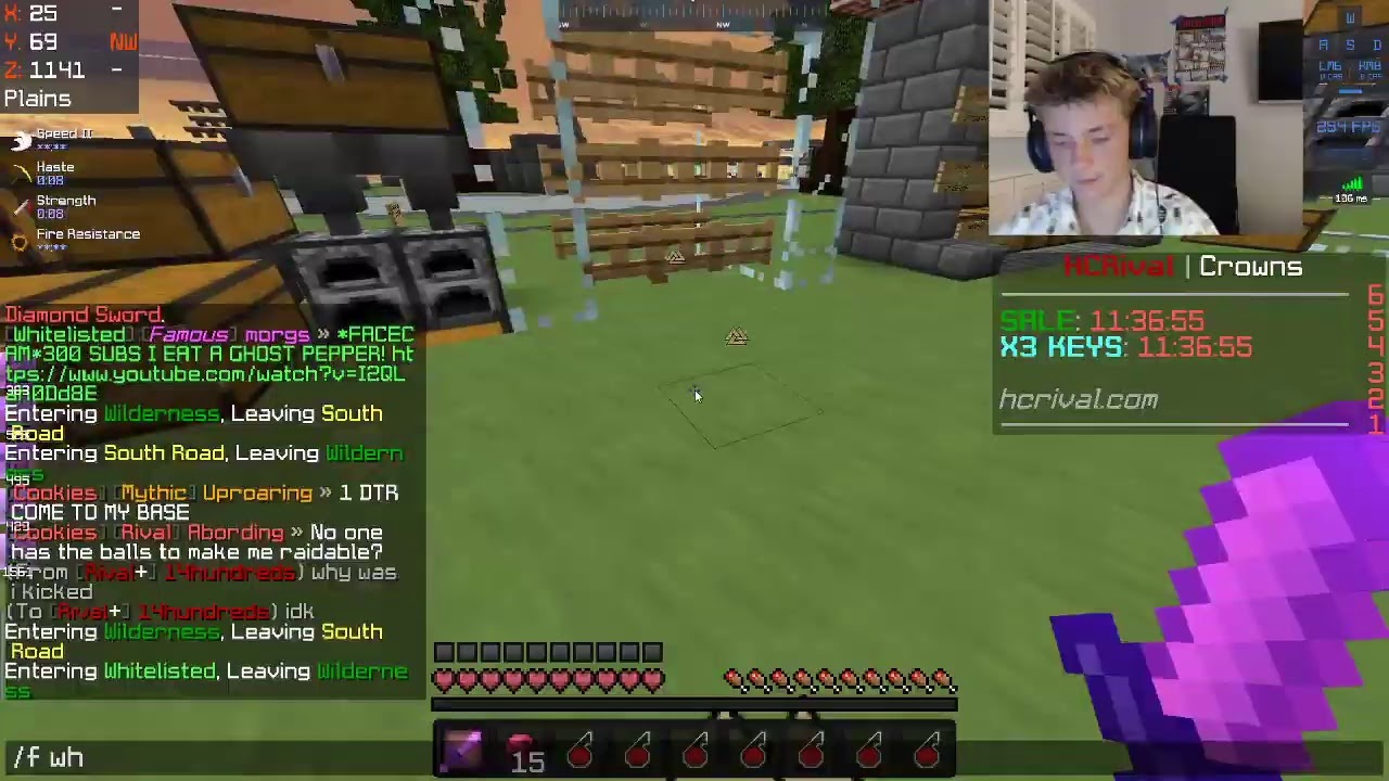 HCRIVAL HCF | 300 SUBS & EAT A GHOST PEPPER!