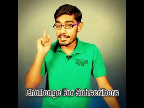 100k subscriber challenge for you l  क्या आप इसे पूरा कर पाएंगे l#shorts of @Crazy xyz
