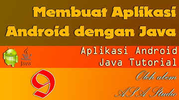 Membuat Aplikasi Android dengan Java, ID 9, Width dan Height di Android
