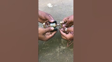 Dc motor working conditions #shorts || ITI Practical #viral