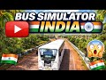 Very dangerous road💀 in bus simulator India🇮🇳#bussidindonesia #busgame #automobile #gaming 
