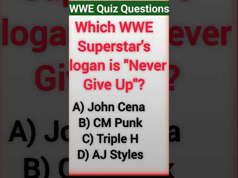 99% WWE Fans Fail!#WWE #JohnCena #WWEShorts #Wrestling #WWEQuiz