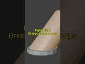 How to cleanly bridge two edge loops?💡#BlenderTutorial #3DArtist #ModelingTip #BlenderCommunity