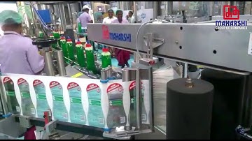 Front and Back Labeling Machine | Bottle Label Applicator | Maharshi Labeler
