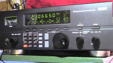 W1AW  CW Practice 10 WPM  Drake R-8 Receiver