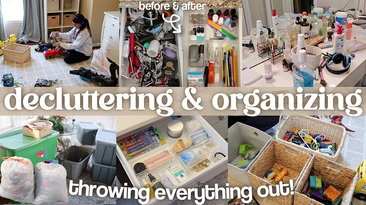 Decluttering My Entire House in 2025! EXTREME DECLUTTER WITH ME | Throwing everything i own OUT!