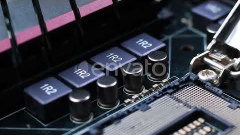 Modern Computer Motherboard Circuit 03 | Stock Footage - Envato elements
