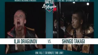 Ilja Dragonov vs. 鷹木信悟 (Shingo Takagi) - PWG BOLA 2018 | FULL MATCH