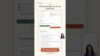Free Main Idea Worksheets in Seconds