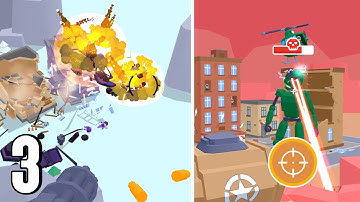 Tank Sniper - Destroyed Helicopters Gameplay Walkthrough Part 3 (Android,iOS)