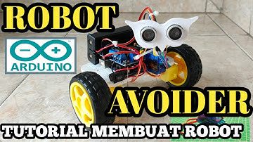 Cara membuat robot penghindar halangan! Arduino