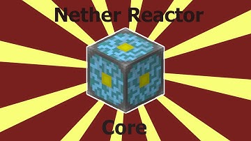 Minecraft PE: How To Make The Nether Reactor Core