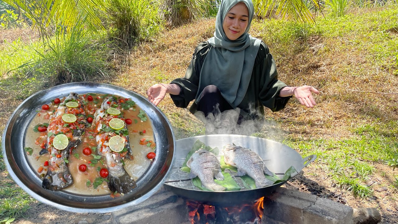 SIAKAP STIM LIMAU ALA THAI | mcm kedai thai ‼️cukup terangkattt
