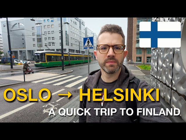 Travel vlog - Weekend Trip to Helsinki | Planes, Trains & Trams