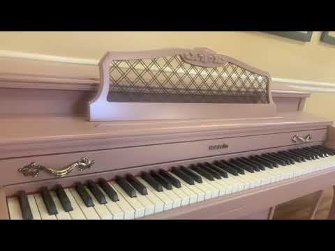 Pink Lacquer Refinished Piano!! (...and why you shouldn’t “paint” your piano)