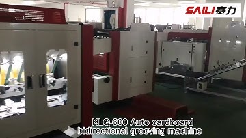 KLQ-600 Automatic Bidirectional Grooving Machine