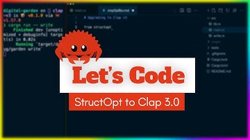 Upgrading from StructOpt to Clap v3 | Rustlang Let