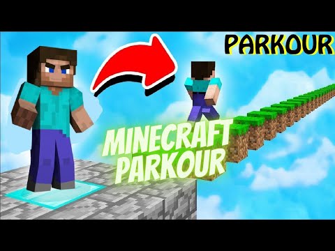 Minecraft parkour challenge