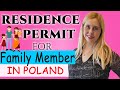 TRP Residence Card for family member of foreigner in Poland | Migrate To Europe by Daria Zawadzka