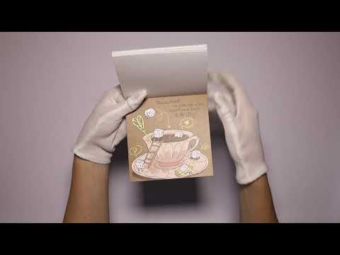 Блокнот отрывных подставок под кружку. Ароматная пауза. Соловей