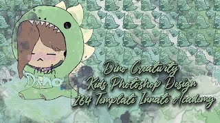 Dino Creativity Kids Photoshop Design 164 Template Innate Academy