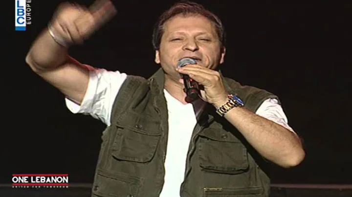 One Lebanon Concert , Nizar Francis speech