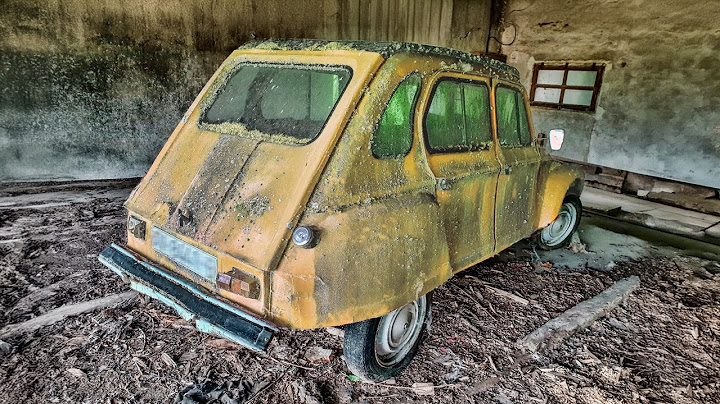 I rescue a Citroen 2CV abandoned for 27 years | Before and After