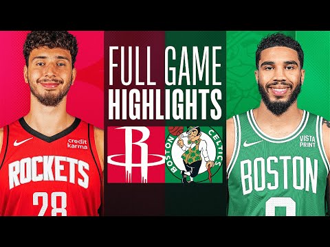 ROCKETS at CELTICS | FULL GAME HIGHLIGHTS | January 13, 2024