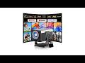 Review HP MC450 Smart Mini Projector | Portable 4K Support Short Throw WiFi