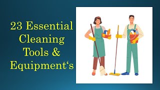 Cleaning Tools | Cleaning Equipment's | Housekeeping Cleaning Supplies | Home \& Hotel Cleaning |