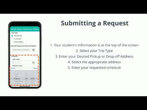 Edulog Parent Portal - How to Use Transportation Change Requests