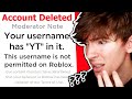 Roblox just banned a bunch of YouTubers…