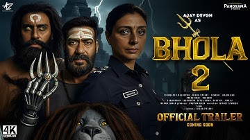 BHOLAA 2 -Official Trailer | Ajay Devgn | Abhishek Bachchan |Tabu,Amala,Bhushan Kumar| New Movie2025