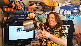 Nerf News from the Owl Ranch S2 Ep15, NF Strike Firestrike kit Vid, Mauserfinder Katana mag mod!!